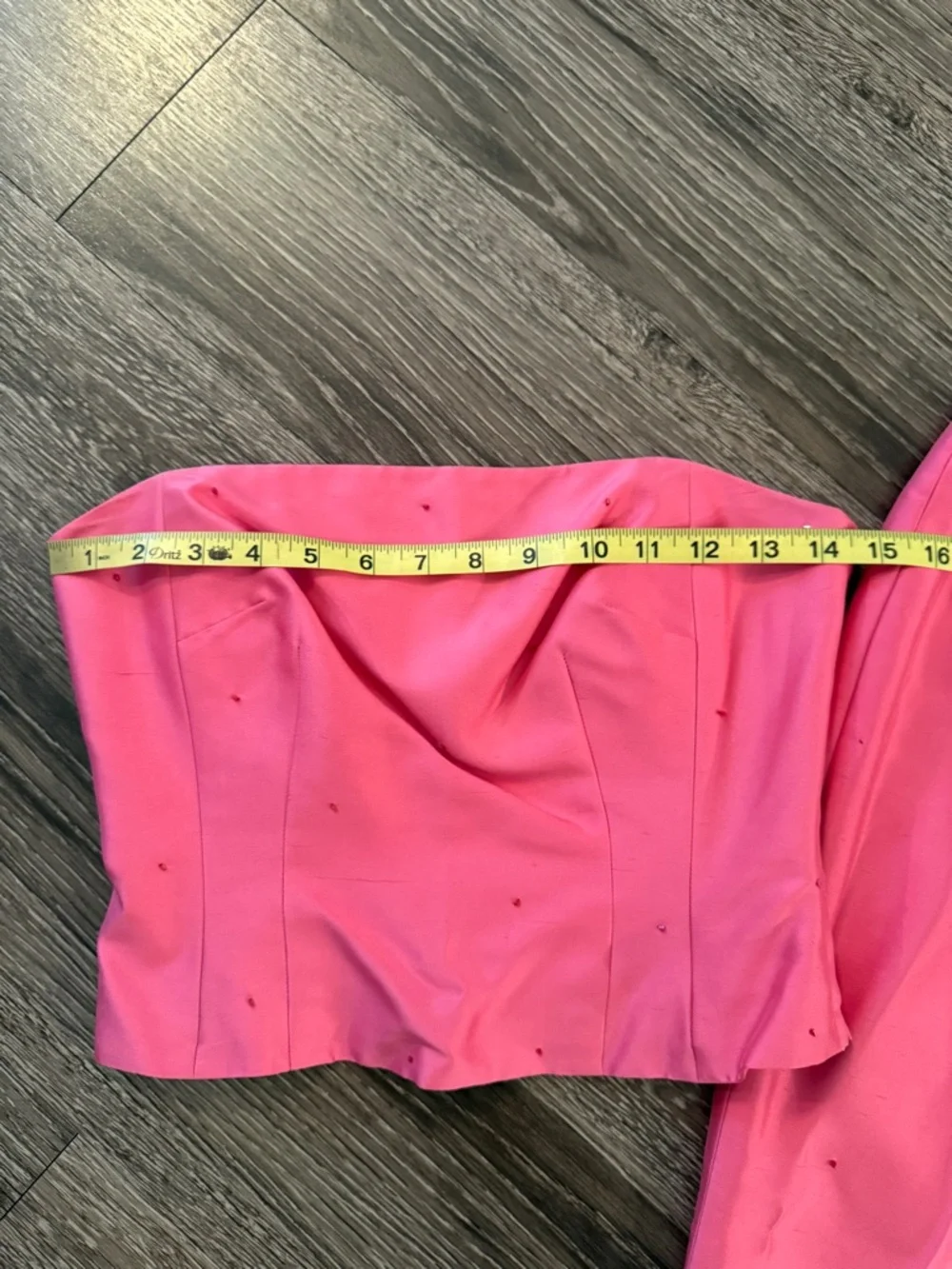 Ann Taylor Silk Beaded Trousers and Crop Top Set - Picture 8 of 11